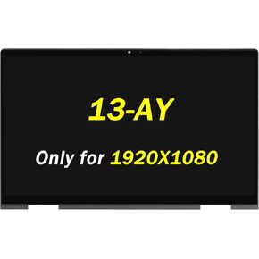 L94493-001 Replacement for HP Envy x360 13-ay 13z-ay LCD Display 13-ay0055cl 13-ay0021nr 13-ay0067nr 13-ay0075nr 13z-ay0xx 13z-ay1xxx L94495-001 FHD 1920X1080 13.3" LCD Touch Screen + Bezel Assembly