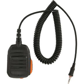 Walkie Talkie Handheld Speaker Mic for ICOM IC M33 IC M35 M33 M25, etc, Professional Waterproof 2 Way Radio Microphone.