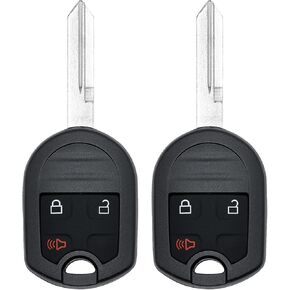 Key Fob Replacement for 04-14 Ford F150/ 04-16 F250 F350/ 05-12 Escape/ 03-16 Expedition/ 01-15 Explorer/Edge Econoline Flex Freestar Freestyle Fusion Ranger Taurus Windstar, CWTWB1U793, 2Pcs