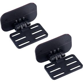 2pcs Rear Camera Holder, Adhesive Backup Camera Mount Dash Cam Mirror Mount Rear View Camera Bracket Reverse Camera Holder Rear Window Bracket, Easy to Install
