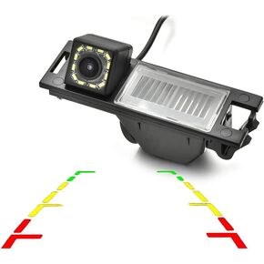 Vlicevrn HD 12 LED Car Rear View Camera Night Vision Backup Parking Camera Waterproof IP68 Vehicle Camera for Hyundai Tucson 2010~2015 / for Hyundai ix35 2009~2013