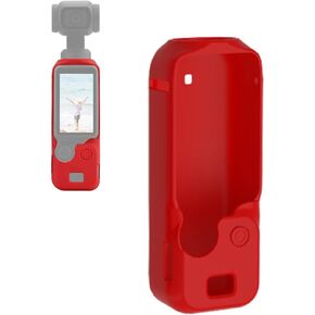 CAPART Silicone Sleeve Case for DJI OSMO Pocket 3, Protective Case Anti-Scrach Anti-Skid, Small Size Compatible Pocket 3 Only Without Handles (Black)