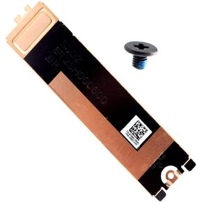 HYY 2nd Second 2280 PCIe NVMe M.2 SSD Heatsink Hard Drive Cover Replacement for Dell XPS 15 9500 Latitude 15 5500 Precision 5550 04TW9C 4TW9C HYYC53 0