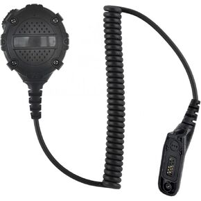 Radio Mic for Motorola Walkie Talkies XPR 6350 6550 XPR 7350 7550e APX 4000 6000 APX 7000 8000 XiR P8200 XiR P8208 XiR P8260 XiR P8268 Motorola Radio Earpiece Shoulder Microphone Push to Talk