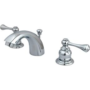 Kingston Brass KB3944BL Vintage Mini-Widespread Bathroom Faucet, Chrome