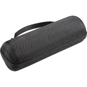 SaharaCase Travel Carry Case for Ultimate Ears Boom 3 and LG - XBOOM Go Bluetooth Speaker [Shockproof Bumper] Rugged Protection Anti-Slip Grip - Black