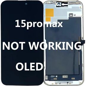 for iPhone 15 Pro Max Screen Replace ement 6.7 inch for iPhone 15 Pro Max OLED LCD Display Digitizer Touch Not Working OLED