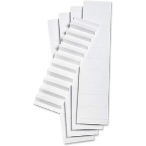 Pendaflex Blank Inserts for 1/5 Cut Hanging File Folders, 2 in, White, 100/Pack (242)