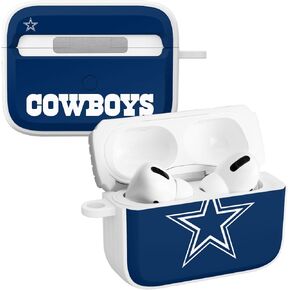 GAME TIME Dallas Cowboys HDX Case Cover Compatible with Apple AirPods Pro 1 & 2 (Classic)