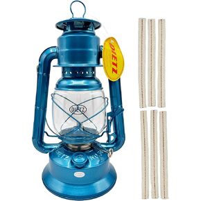 Light of Mine | Dietz Little Wizard # 30 Oil Burning Lantern | Kerosene Oil Lamp | Camping Lantern with Wick (Green)