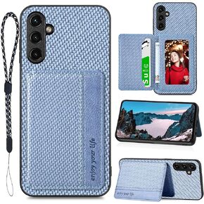 A14 5G Case,Card Holder Wallet with Kickstand for Samsung Galaxy A14 5G Phone Case,RFID Blocking,Camera Protector,PU Leather Shockproof Protective Flip Cover for Galaxy A14 5G Case (Black)