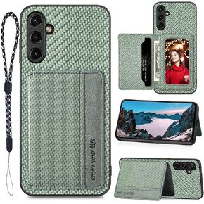 A14 5G Case,Card Holder Wallet with Kickstand for Samsung Galaxy A14 5G Phone Case,RFID Blocking,Camera Protector,PU Leather Shockproof Protective Flip Cover for Galaxy A14 5G Case (Black)
