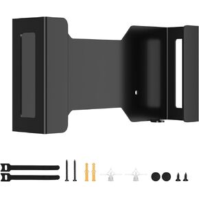 Under Desk Mount for Dell D3100 D6000 Docking Station Mount Wall and Under Desk Mount for Dell Docking Station Laptop Docking Station Stand for Dell with Cable Ties