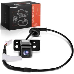 A-Premium Park Assist Camera Rear View Backup Reverse Camera Compatible with Select Nissan Models - 2011 2012 2013 2014 Juke - Replace# 284421KA0B