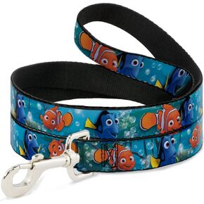 Dog Leash Nemo Dory Poses 6 Feet Long 1.0 Inch Wide