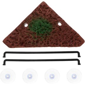 balacoo Turtle Decor Turtle Basking Platform Foam Floating Turtle Pier Tortoise Play Terrace Terrapin Dock Reptile Habitat Decor for Turtles Frogs Newts Tortoise Turtles Decor
