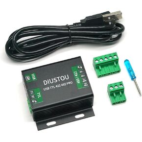 USB TTL RS422 RS485 PRO FT232RL Serial Module USB to Serials 5 in 1 Multifunctional Interconvertible Communication Automatic Conversion Industrial Quality with Insulation Protection TVS