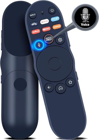 استبدال جهاز التحكم عن بعد الصوتي XRT270 لجهاز التحكم عن بعد للتلفزيون الذكي Vizio، لجهاز Vizio VQP65C-84 VQP75C-84 Quantum Pro QLED 4K TV مع Netflix/PrimeVideo/Redbox/Sling/IHeat Radio/Crackle in Saudi Arabia