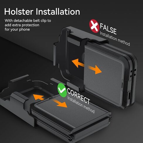 for Samsung Galaxy Z Flip 6 Case, Flip 6 Heavy Duty case,[Belt Clip Holster][Military Grade Protective ][Shockproof] [Dropproof] [Dust-Proof], for GalaxyZ Flip 6 5G (Dark Blue-Belt Clip) in Saudi Arabia