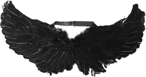 Pet Angel Feather Wings Pet Harness Pet Costume Accessory Dog Cat Halloween Cosplay Dress Up Pet Supplies (L) in Saudi Arabia