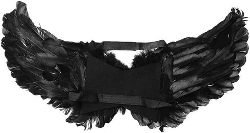 Pet Angel Feather Wings Pet Harness Pet Costume Accessory Dog Cat Halloween Cosplay Dress Up Pet Supplies (L) in Saudi Arabia