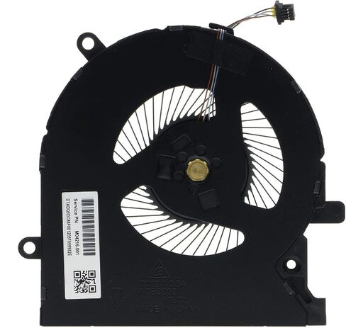 مروحة تبريد وحدة المعالجة المركزية ووحدة معالجة الرسومات لـ HP Omen 15-EK M04215-001 M04216-001 ND8CC02-19J23 ND8CC02-19J22 DC12V 0.5A in Saudi Arabia