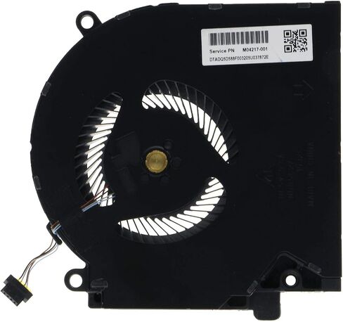 مروحة تبريد وحدة المعالجة المركزية ووحدة معالجة الرسومات لـ HP Omen 15-EK M04215-001 M04216-001 ND8CC02-19J23 ND8CC02-19J22 DC12V 0.5A in Saudi Arabia