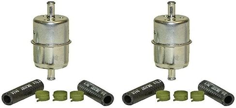 WIX 33033 Universal In-Line Fuel Filter with 3/8â€  Clamp-On Inlet/Outlet, Max Pressure 60-PSI in Saudi Arabia