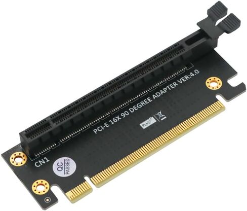 JMT PCI-Express 3.0/4.0 16x Riser Card 90 Degree High Speed Riser Card for 1U / 2U Server Case (PCI-E 4.0 for 1/2U) in Kuwait