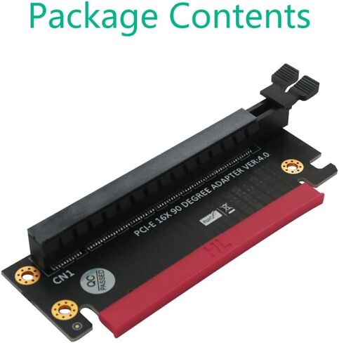 JMT PCI-Express 3.0/4.0 16x Riser Card 90 Degree High Speed Riser Card for 1U / 2U Server Case (PCI-E 4.0 for 1/2U) in Kuwait