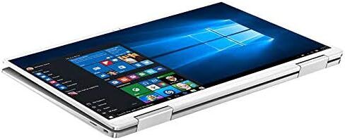 ديل لاب توب اكس بي اس 7390 قابل للتحويل 2 في 1، انتل كور i7-1065G7 الجيل العاشر 1.3Ghz، 16GB، 512GB SSD، شاشة لمس FHD 13.4 انش، اف بي، ويندوز 10، كيبورد انجليزي، فضي بلاتيني مع جزء داخلي ابيض اركتيك in Saudi Arabia