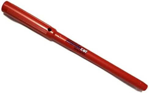 Catfish Worm Hook Remover - Effortless Fish Hook Removal Tool - Durable Plastic Construction – Easy Damage-Free Fish Hook Extraction - 10 1/2" Inches Long, Red Color in Saudi Arabia