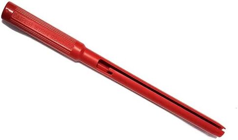 Catfish Worm Hook Remover - Effortless Fish Hook Removal Tool - Durable Plastic Construction – Easy Damage-Free Fish Hook Extraction - 10 1/2" Inches Long, Red Color in Saudi Arabia