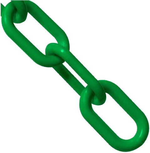 Mr. Chain Plastic Barrier Chain, Yellow, 1.5-Inch Link Diameter, 500-Foot Length (30002-500) in Saudi Arabia