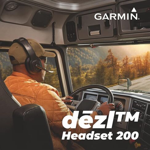 Wearable4U Garmin dezl Headset 100, Single-Ear Premium Trucking Headset, Active Noise Cancellation, Superior Battery Life and Memory Foam Ear Pads PowerPack Bundle in Saudi Arabia