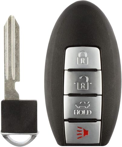 KeylessOption Keyless Entry Remote Car Key Fob Control 4-Button Smart Replacement for 2013-2016 Nissan Altima Maxima Pathfinder Infiniti JX35 QX60 (KR5S180144014, 7812D-S180014) in Saudi Arabia