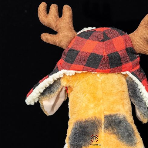 Christmas Hat Deer Antler Cap Cosplay Costumes for Small Medium Large Dogs Cats Small in Kuwait