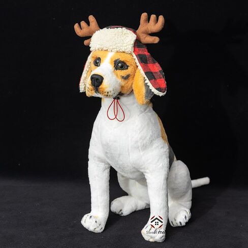 Christmas Hat Deer Antler Cap Cosplay Costumes for Small Medium Large Dogs Cats Small in Kuwait