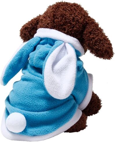 Roleplay Costume Easter Dog Clothes Dog Jacket Dog Sweater Puppy Jumpsuit Dog Bunny Costume Rabbit Costume Cat Sweater Warm Dog Puppy Clothes Outdoor Sports Pet Apparel Set Cosplay in Saudi Arabia