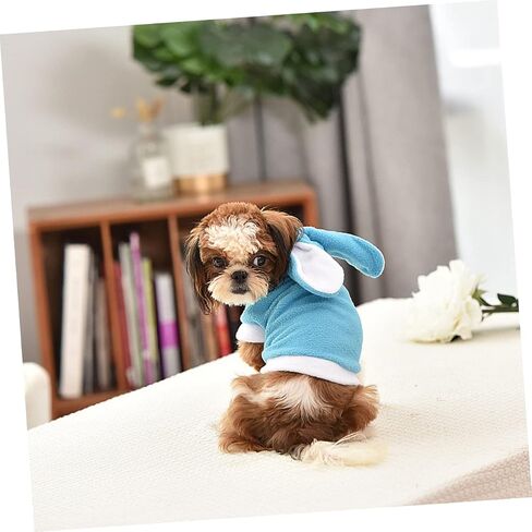 Roleplay Costume Easter Dog Clothes Dog Jacket Dog Sweater Puppy Jumpsuit Dog Bunny Costume Rabbit Costume Cat Sweater Warm Dog Puppy Clothes Outdoor Sports Pet Apparel Set Cosplay in Saudi Arabia