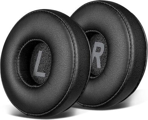 استبدال وسائد الأذن SOULWIT لسماعات AKG N60/N60NC اللاسلكية (لا تناسب سلكية N60NC) على الأذن، وسائد الأذن مع رغوة عزل الضوضاء عالية الكثافة - N60NC Wireless PL أسود ذهبي in Saudi Arabia