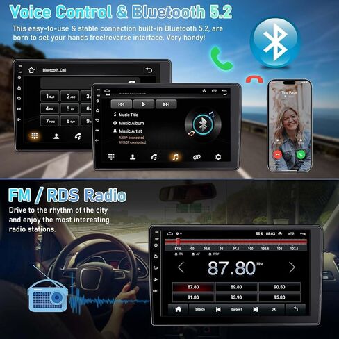 4+64 Android 12 Car Stereo for Dodge Dart 2012-2016, 9 Inch IPS Touch Screen Car Radio with Wireless Carplay&Android Auto,GPS, WiFi, Bluetooth,FM, Support OBD2/DVR/DSP in Saudi Arabia