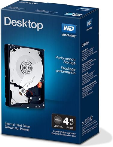 WD 4 TB 3.5-Inch Desktop Performance WDBSLA0040HNC-NRSN in Saudi Arabia