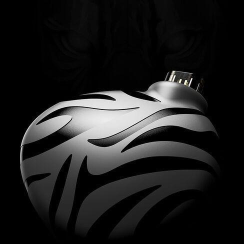 شاشة Linsoul TRN White Tiger داخل الأذن، سماعات أذن مزدوجة DD + غشاء مستو ثلاثي المحرك، سماعات أذن سلكية للألعاب مع ثلاث فوهات قابلة للفصل، كابل هجين مطلي بالفضة للموسيقي (بدون ميكروفون) in Saudi Arabia