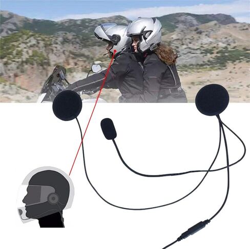 BAOFENG Bidirectional walkie-Talkie Headset Racing Headset with Microphone Finger PTT Button Talk 2 pin, Compatible UV-5R UV-82 UV-82HP BF-888s BF-f8hp Ar-152 Archsell AR-5 Kenwood Radio(1 Pack) in Saudi Arabia