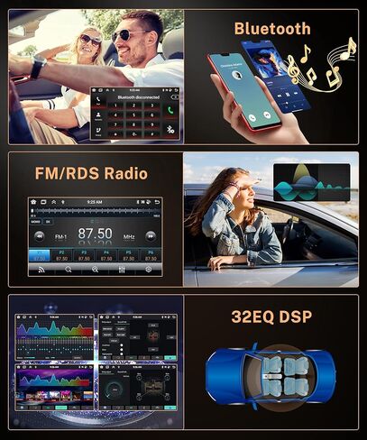 8Core 2G+64G لسيارة Mercedes Benz GL ML W164 X164 ML350 ML500 ML280 GL320 GL350 GL450 2005-2011، Rimoody Android 13 راديو ستيريو للسيارة Carplay 9 بوصة شاشة لمس GPS WiFi Bluetooth FM HiFi كاميرا احتياطية in Saudi Arabia