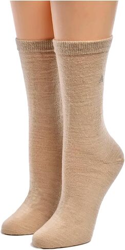 WARRIOR ALPACA SOCKS - Women’s Alpaca Wool Trouser Socks - Lightweight, Hosery Style Socks with Moisture & Odor Control in Saudi Arabia