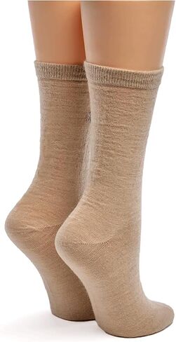 WARRIOR ALPACA SOCKS - Women’s Alpaca Wool Trouser Socks - Lightweight, Hosery Style Socks with Moisture & Odor Control in Saudi Arabia