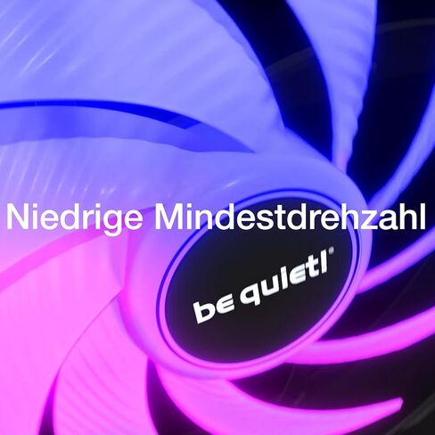 be quiet! Light Wings 140mm PWM Quiet PC Case Fan | Reverse Blade | Black | BL134 in Saudi Arabia