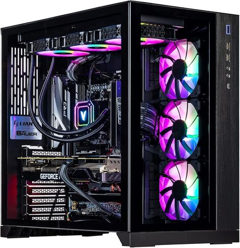 كمبيوتر مكتبي للألعاب Velztorm Septex CTO (AMD Ryzen 7 7700X 8-Core، GeForce RTX 4090 24GB، 64GB DDR5، 1TB PCIe SSD، 360mm AIO، 1000 W PSU WiFi 6، BT 5.2، Win 11 Home) VELZ0067 in Kuwait